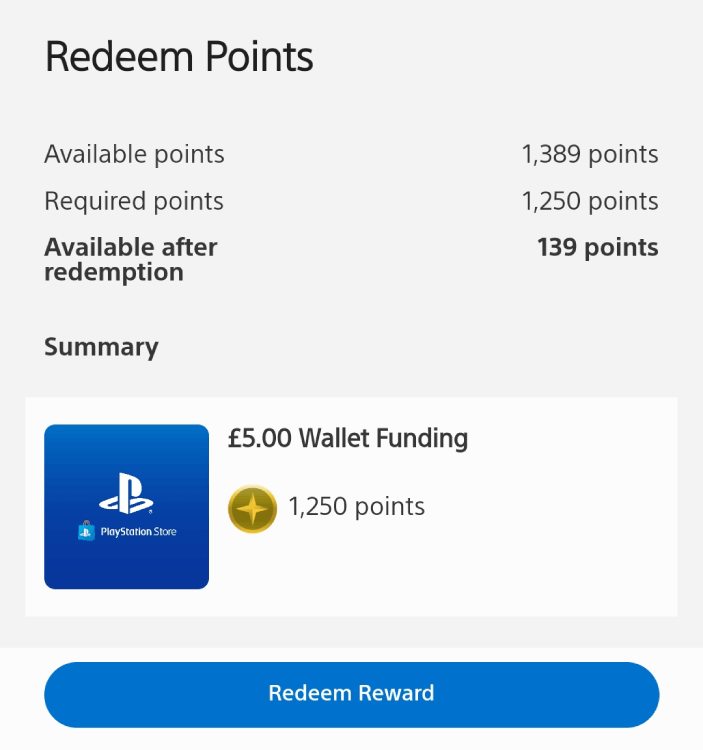 Persona on X: Sony Rewards vs PlayStation Stars points needed to get a PSN  Card. Definitely should be on par with Sony Rewards .. IMO   / X